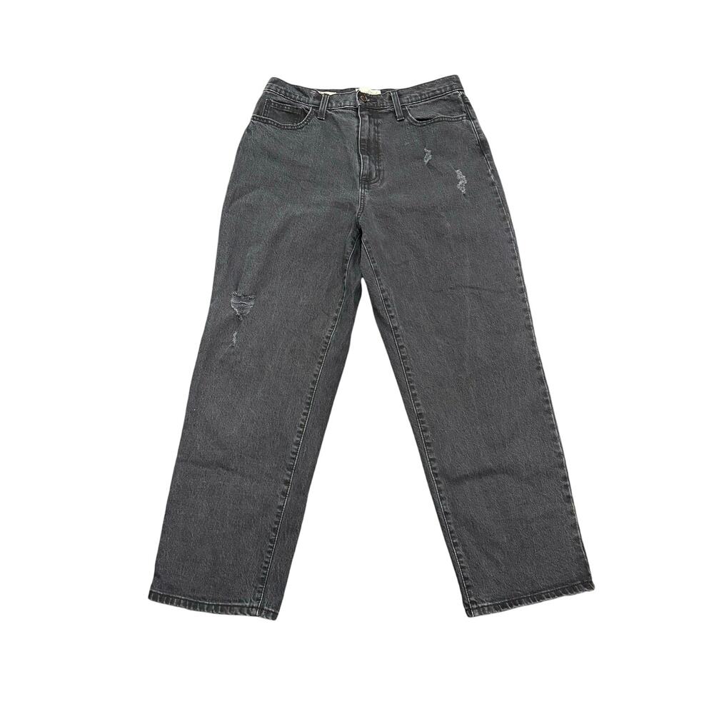 Universal Thread Vintage Straight Soft Black Jeans Size 12